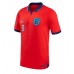 Camisa de Futebol Inglaterra Harry Kane #9 Equipamento Secundário Mundo 2022 Manga Curta